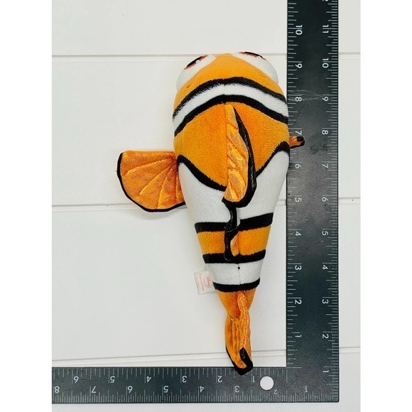 TY Beanie Buddy Sparkle 11" DISNEY 2016 Finding Nemo Clown Fish Plush - Picture 3 of 4